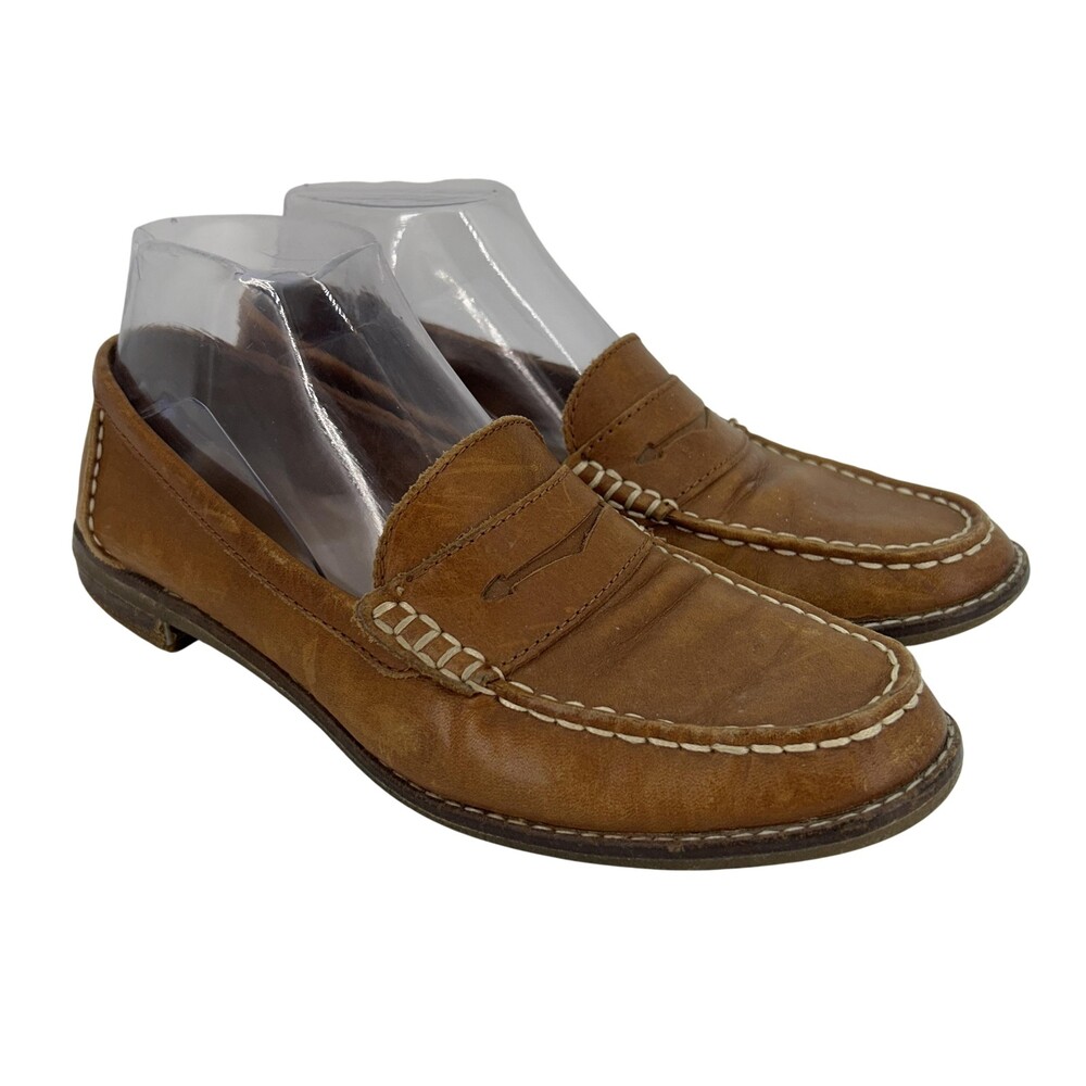 Sperry Shoes Womens Size 7 Leather Seasport Penny Loafers Comfort Slip On